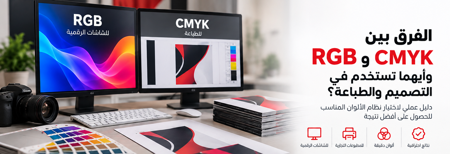 الفرق بين CMYK وRGB