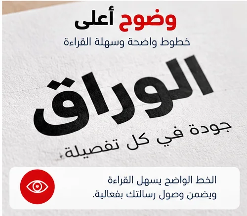 التباعد بين الحروف والأسطر في التصميم الطباعي