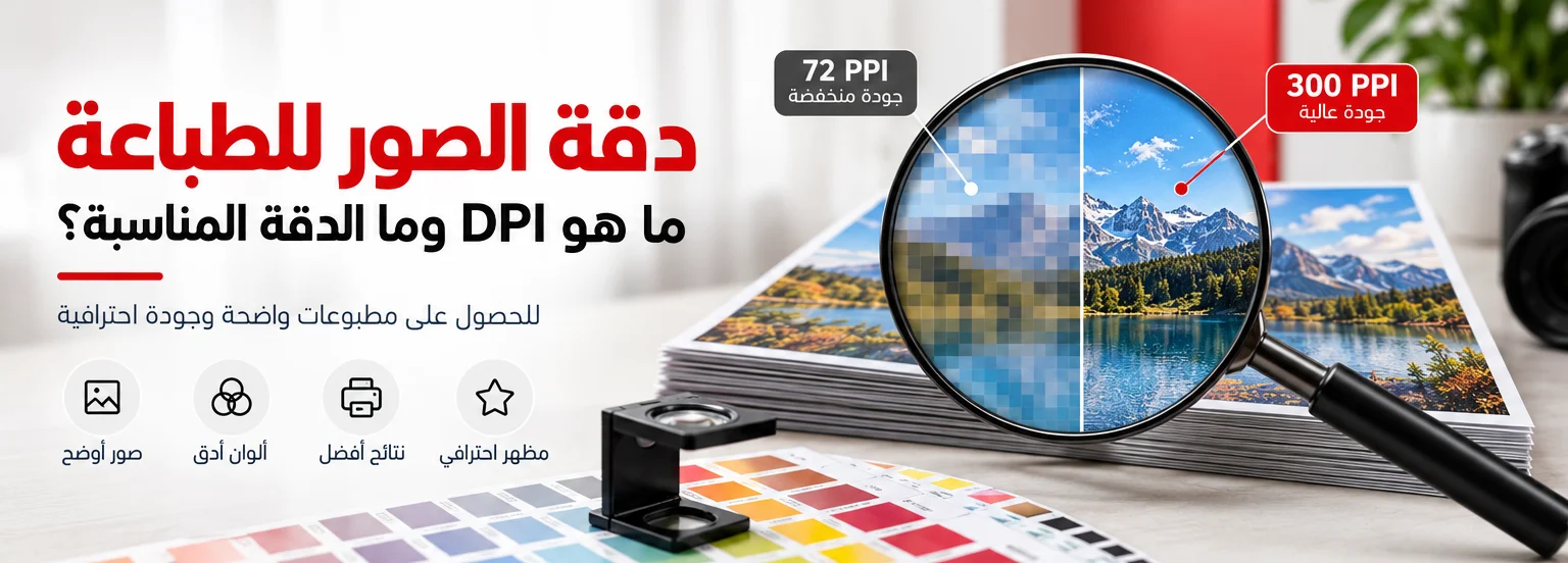 دقة الصور للطباعة
