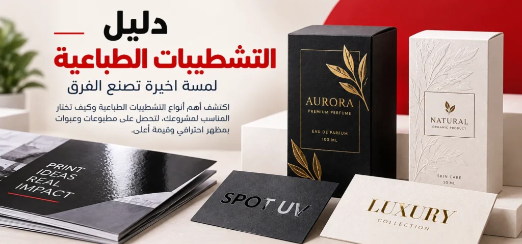 التشطيبات الطباعية
